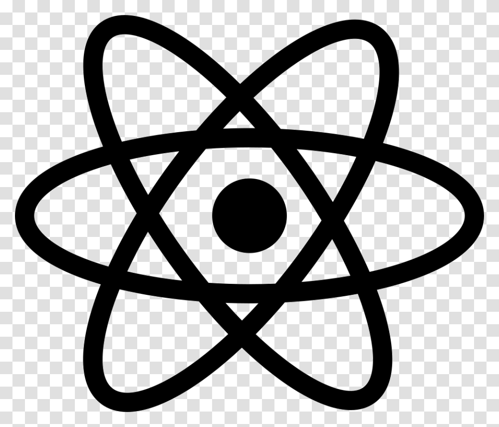 Atom Symbol React Native Icon, Logo, Trademark, Badge, Egg Transparent Png