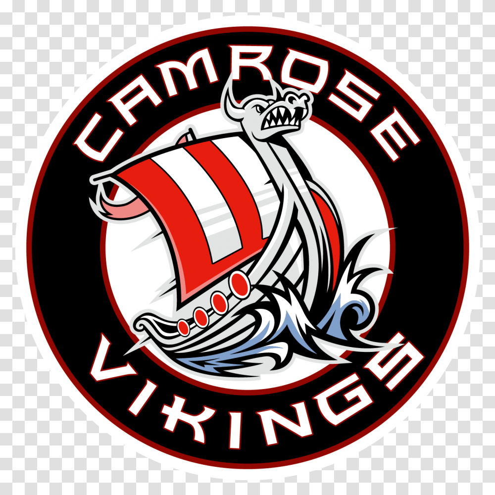 Atomc B Vikings Team 3 Camrose Minor Hockey Association Circle, Logo, Symbol, Trademark, Emblem Transparent Png