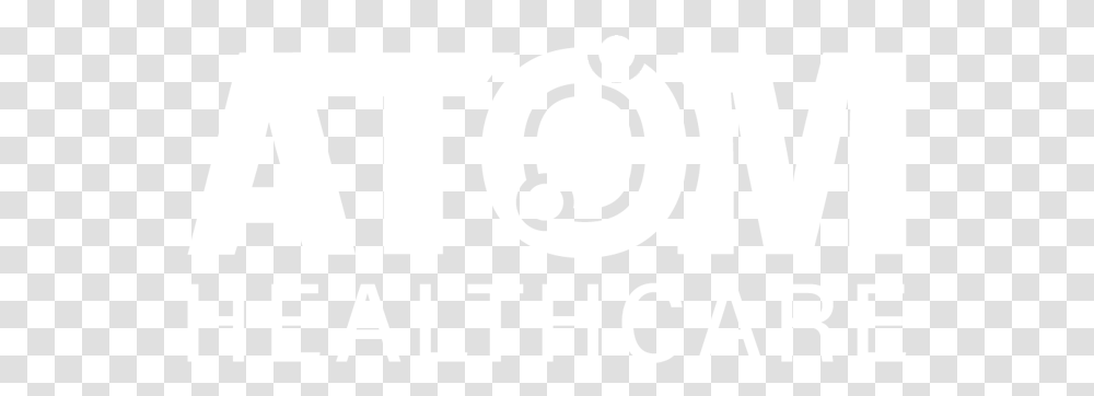Atomhealthcare White Logo Sm Graphic Design, Label, Alphabet, Number Transparent Png