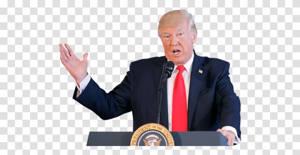 Atomic Bluff Us President Donald Trump, Tie, Accessories, Accessory, Person Transparent Png