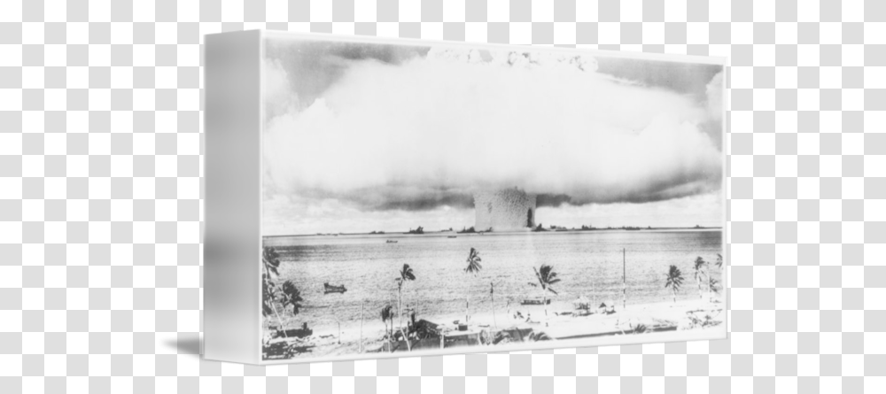 Atomic Bomb Mushroom Cloud Operation Crossroads Ba By Janice M Atomic Bomb, Nuclear, Bird, Animal, Building Transparent Png
