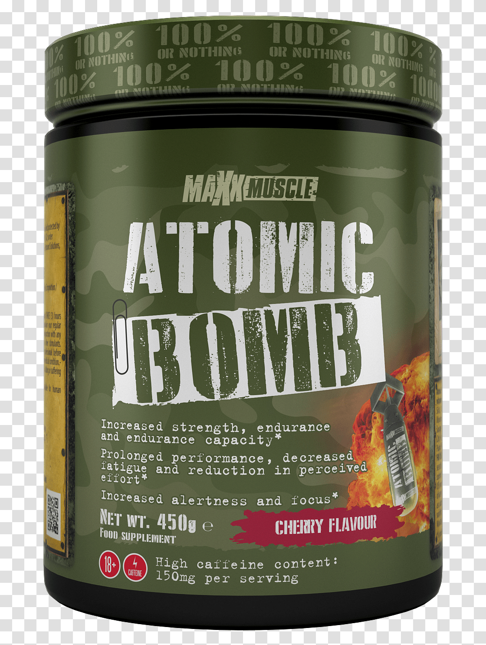 Atomic Bomb Powder 450g Bee, Book, Alcohol, Beverage, Poster Transparent Png