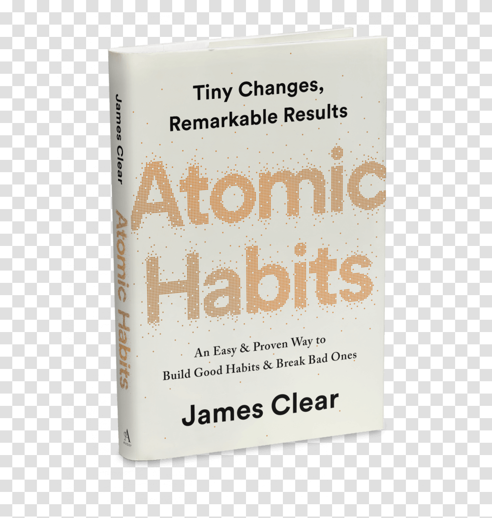 Atomic Habits, Book, Poster, Advertisement Transparent Png