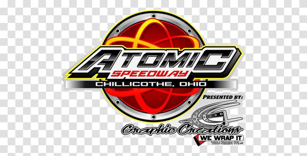 Atomic Speedway Waverly Oh For Basketball, Helmet, Clothing, Logo, Symbol Transparent Png