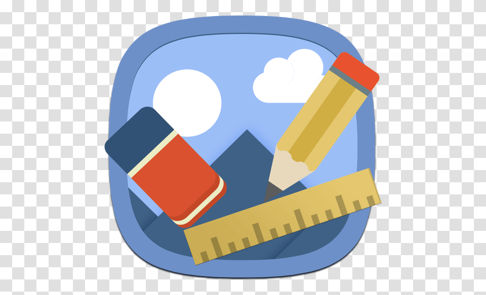 Attach Toolbar To Paintbrush App For Mac Graphic Design, Tape, Pencil, Ice Pop, Medication Transparent Png
