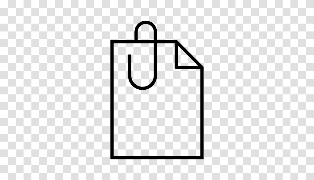 Attachement Attachment Clip Paper Paperclip Icon, Gray, World Of Warcraft Transparent Png
