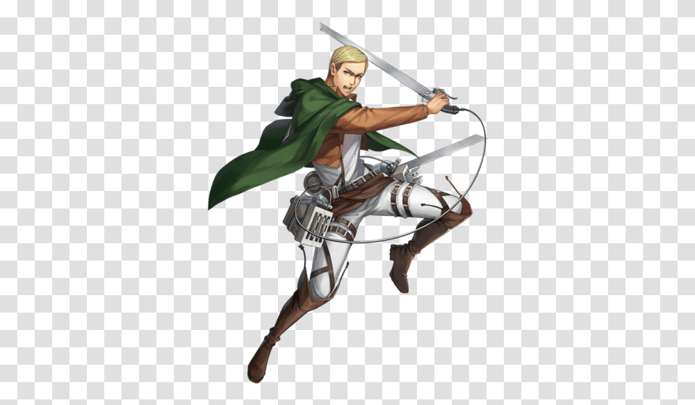 Attack Attack On Titan Erwin, Duel, Person, Human, Clothing Transparent Png