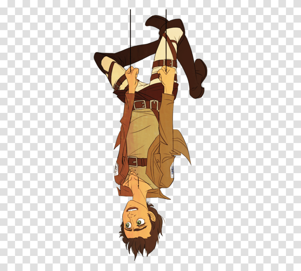 Attack Eren Yeager Aot Anime, Clothing, Apparel, Comics, Book Transparent Png