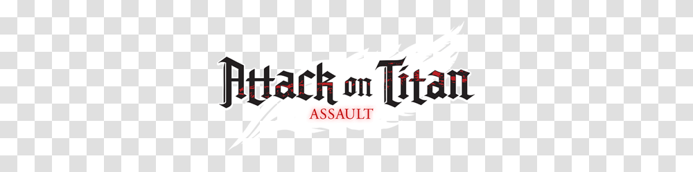 Attack On Titan Assault, Alphabet, Outdoors Transparent Png