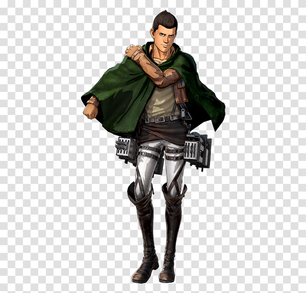 Attack On Titan Characters Design, Apparel, Person, Human Transparent Png