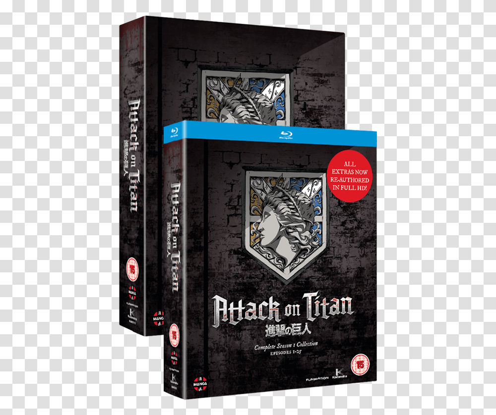 Attack On Titan Complete Season One Collection Dvd, Book, Furniture, Table, Tabletop Transparent Png