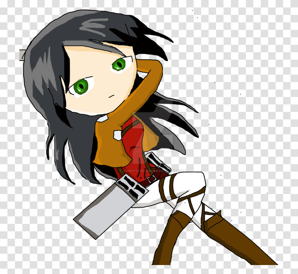 Attack On Titan Oc By Demoticdreams Cartoon, Person, Human, Sport, Sports Transparent Png