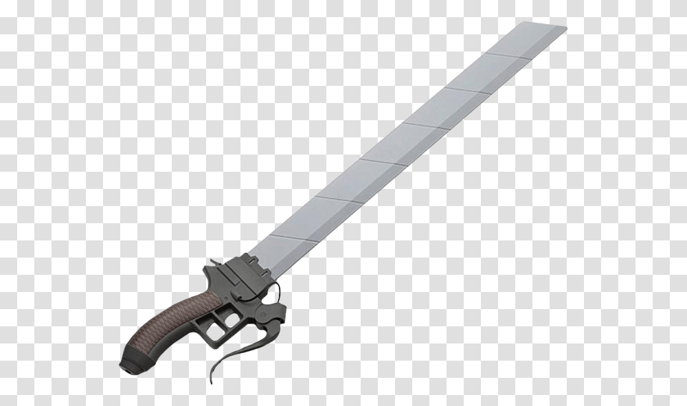 Attack On Titan, Sword, Blade, Weapon, Weaponry Transparent Png