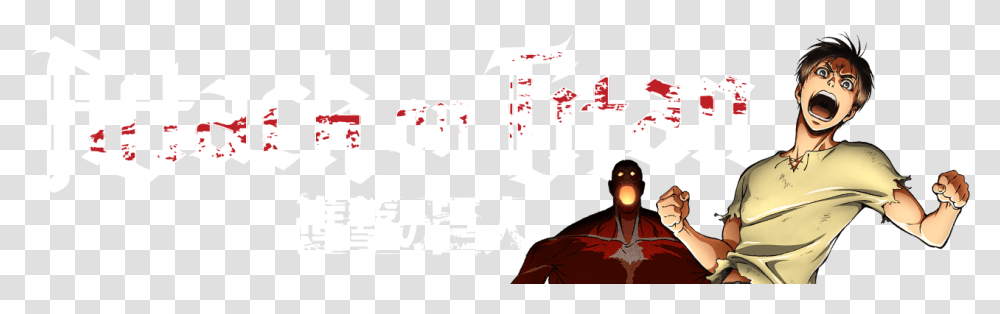 Attack On Titan Thanks For Watching, Person, Human, Alphabet Transparent Png