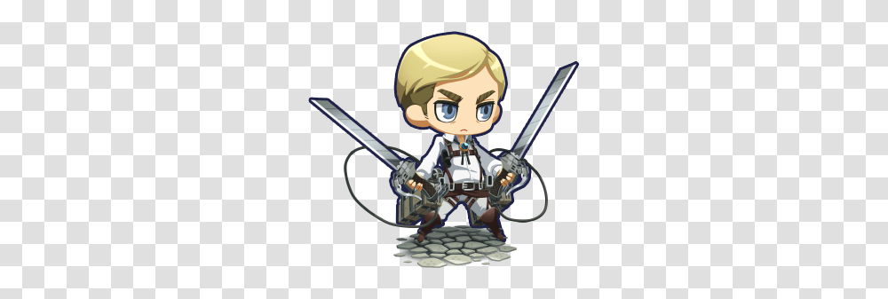 Attack On Titan Wiki On Twitter Levi And Erwin Character, Duel, Person, Human, Pirate Transparent Png