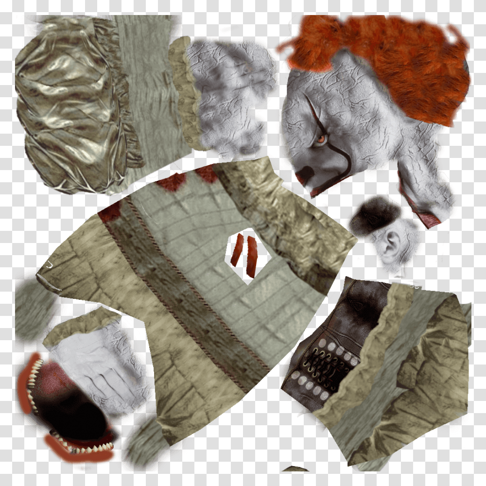 Attack Pennywise Hair, Clothing, Apparel, Art, Hat Transparent Png