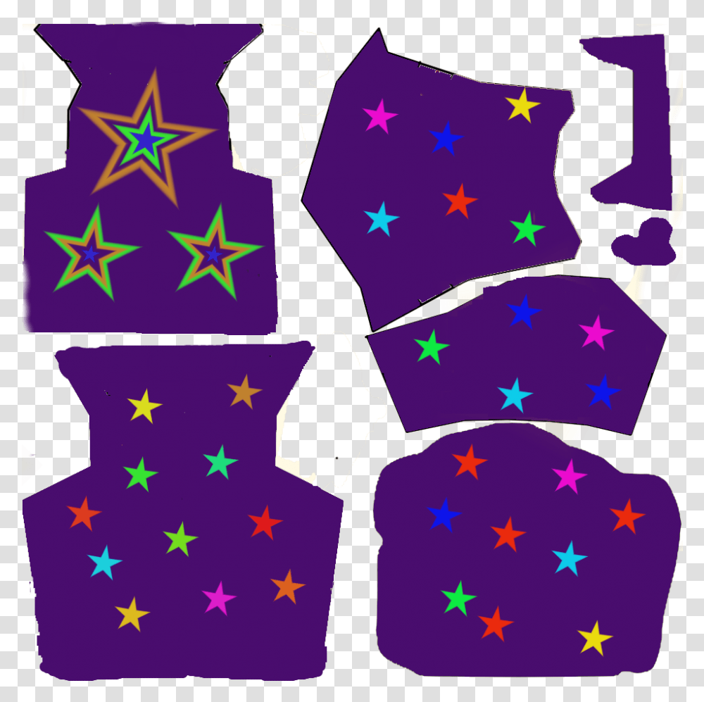 Attack Purple Star Set Cushion, Lighting, Star Symbol, Poster, Advertisement Transparent Png