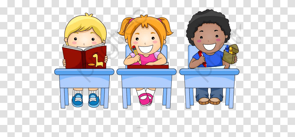 Attend Class Child Reading Image Reading And Writing Clipart, Person, Eating, Food Transparent Png