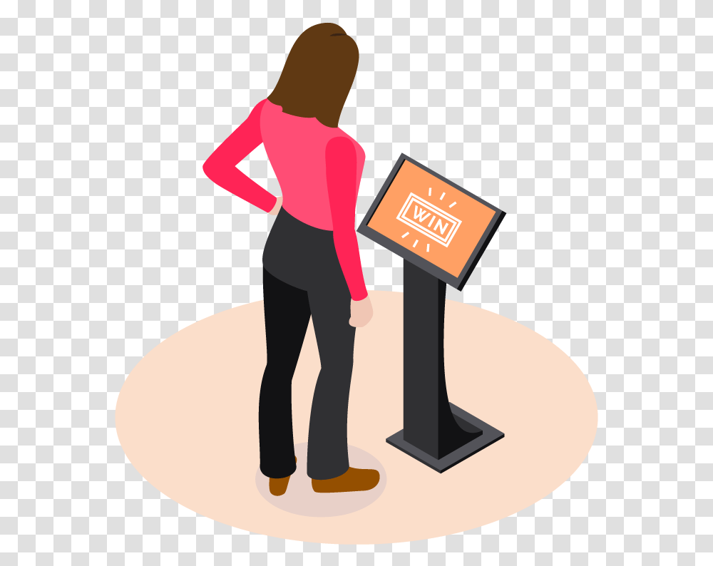 Attendee Participation Game For Standing, Person, Human, Box, Cardboard Transparent Png