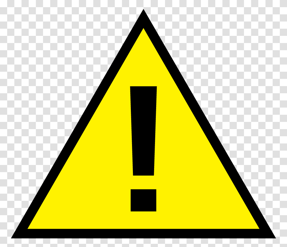 Attention Border Clip Art, Triangle, Sign, Road Sign Transparent Png