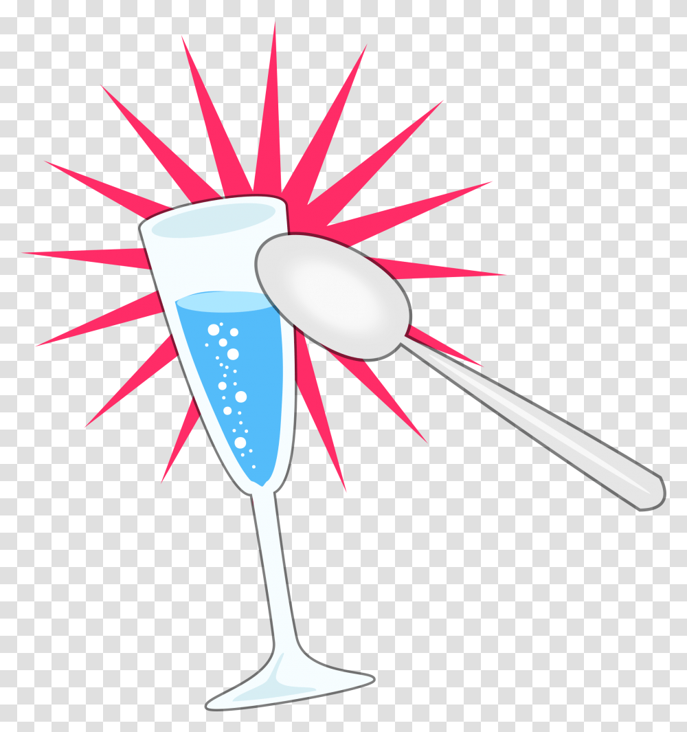 Attention Clipart, Glass, Goblet, Cutlery Transparent Png