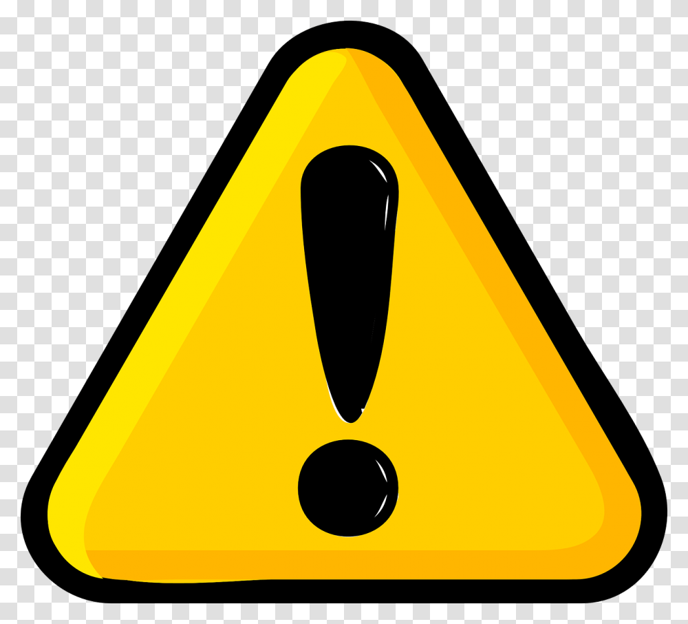Attention Clipart, Triangle Transparent Png