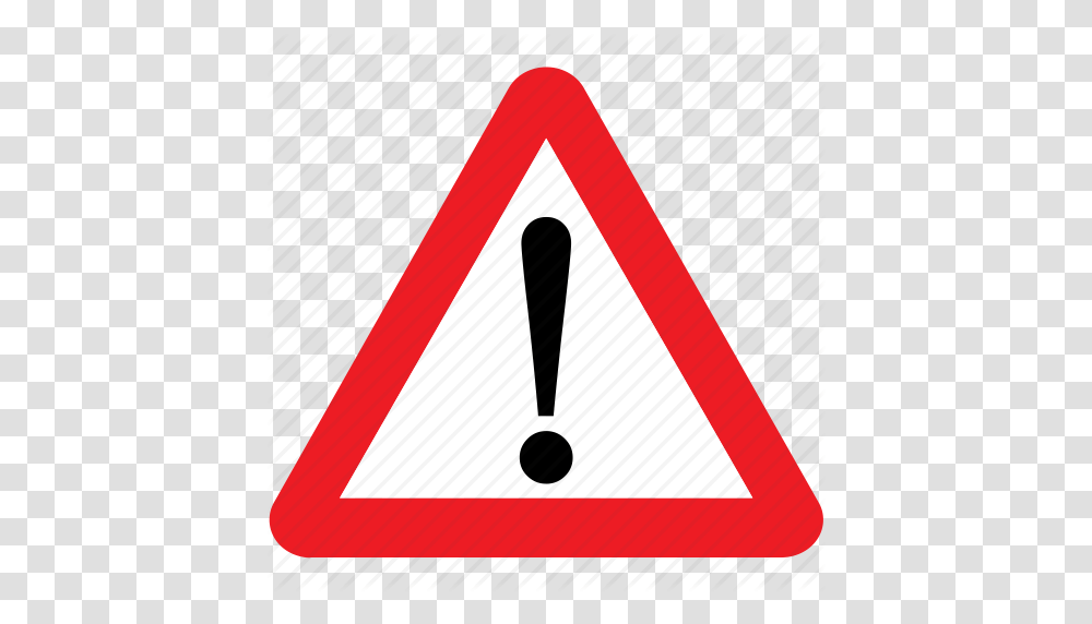 Attention Danger Exclamation Mark Sign Signal Traffic Icon, Road Sign, Triangle Transparent Png