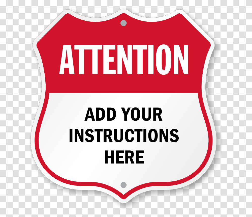 Attention Sign Blank Attention Sign, Label, First Aid Transparent Png