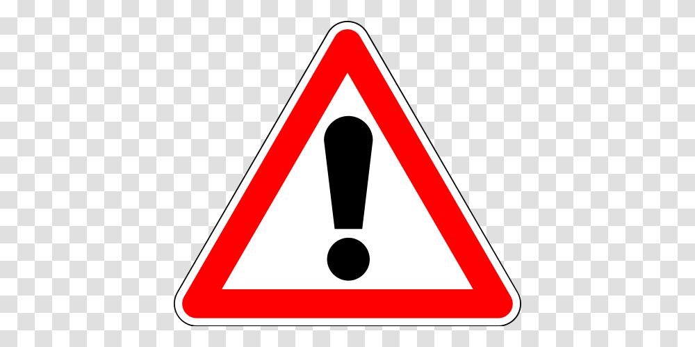 Attention, Sign, Road Sign, Triangle Transparent Png