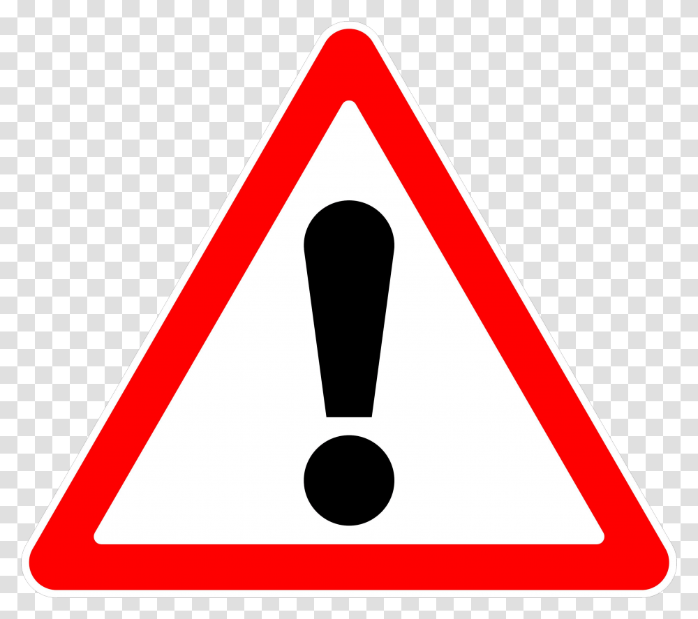 Attention, Triangle, Sign, Road Sign Transparent Png