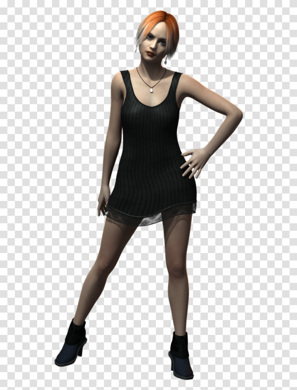 Attitude Girl Pic, Dress, Person, Female Transparent Png