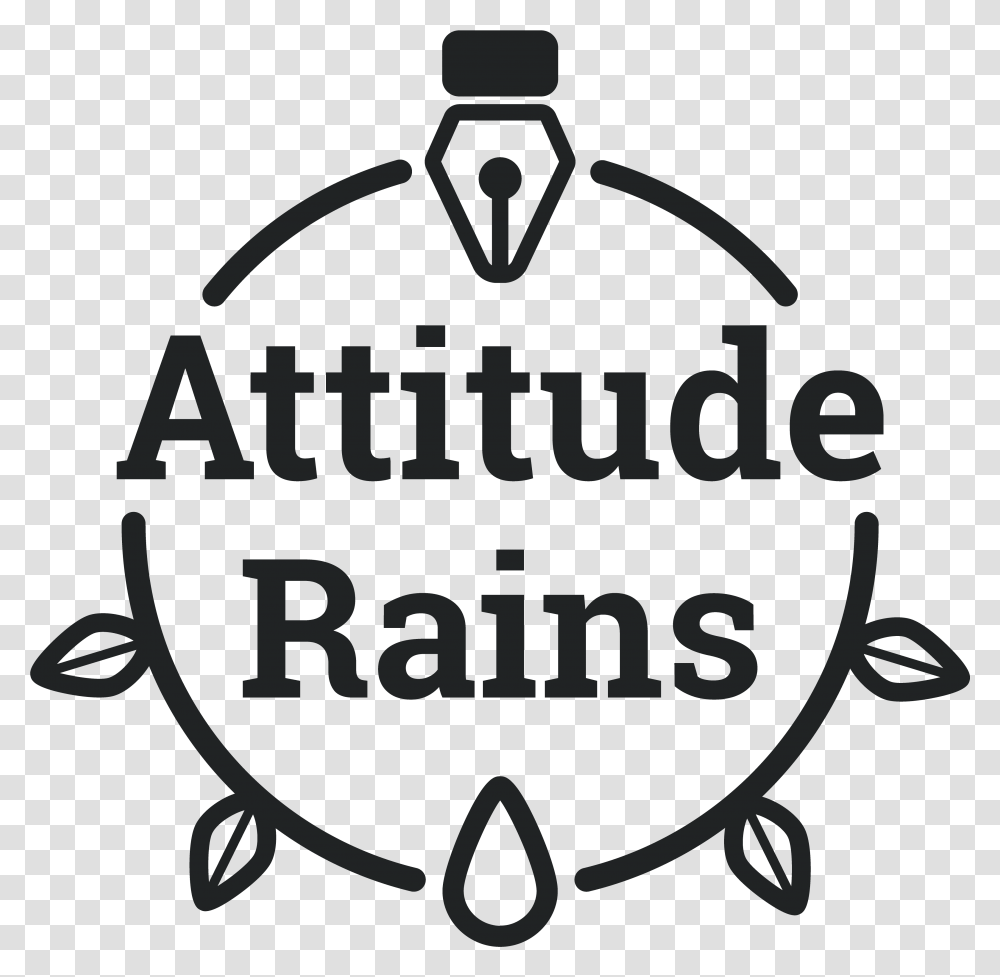 Attitude Rains Picsart Rainy Text, Label, Logo, Plant Transparent Png