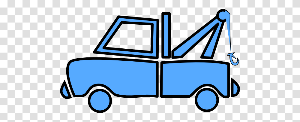 Attractive Tow Truck Clipart Blue Clip Art, Caravan, Vehicle, Transportation, Outdoors Transparent Png