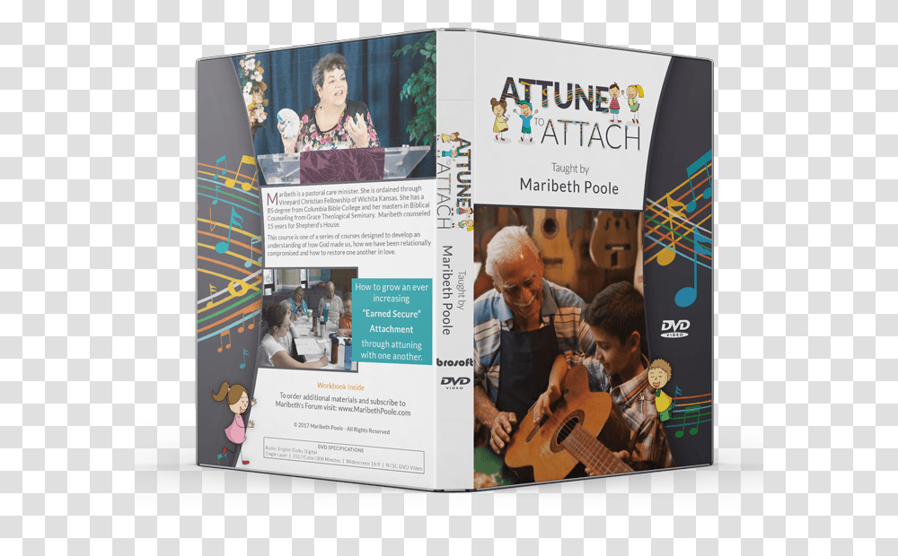 Attune To Attach Dvd Cover Flyer, Poster, Paper, Advertisement, Brochure Transparent Png