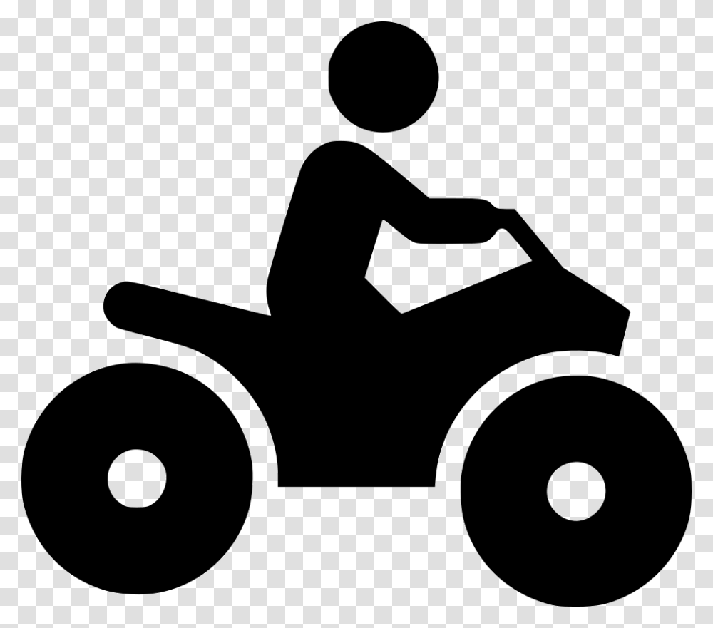 Atv Icon Free Download, Silhouette, Kart, Vehicle, Transportation Transparent Png