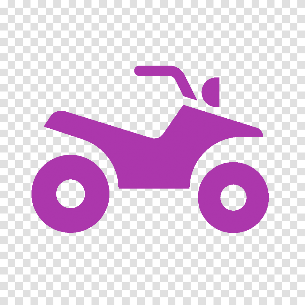 Atv Quad Purple, Lawn Mower, Tool, Outdoors, Room Transparent Png