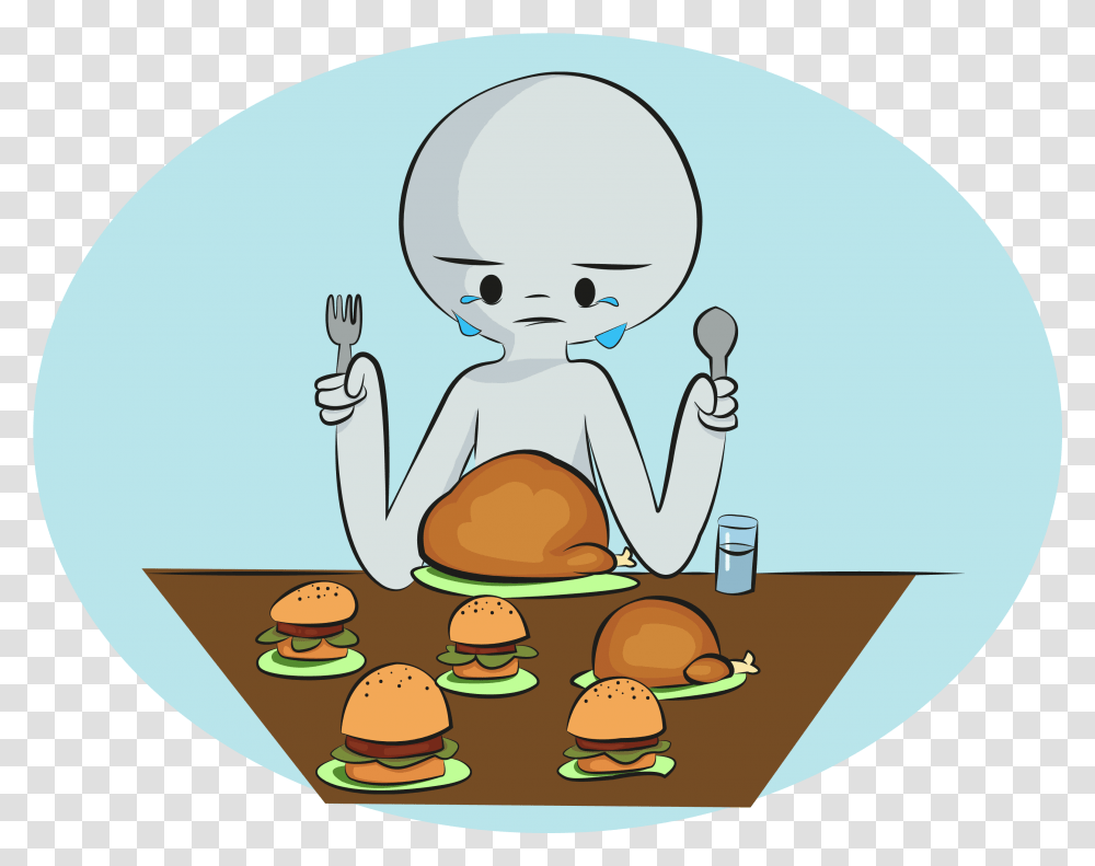 Atypiques Mag Hd Ultra Eating Clipart Pack 6021 Binge Eating Disorder Cartoon, Label, Text, Lunch, Meal Transparent Png