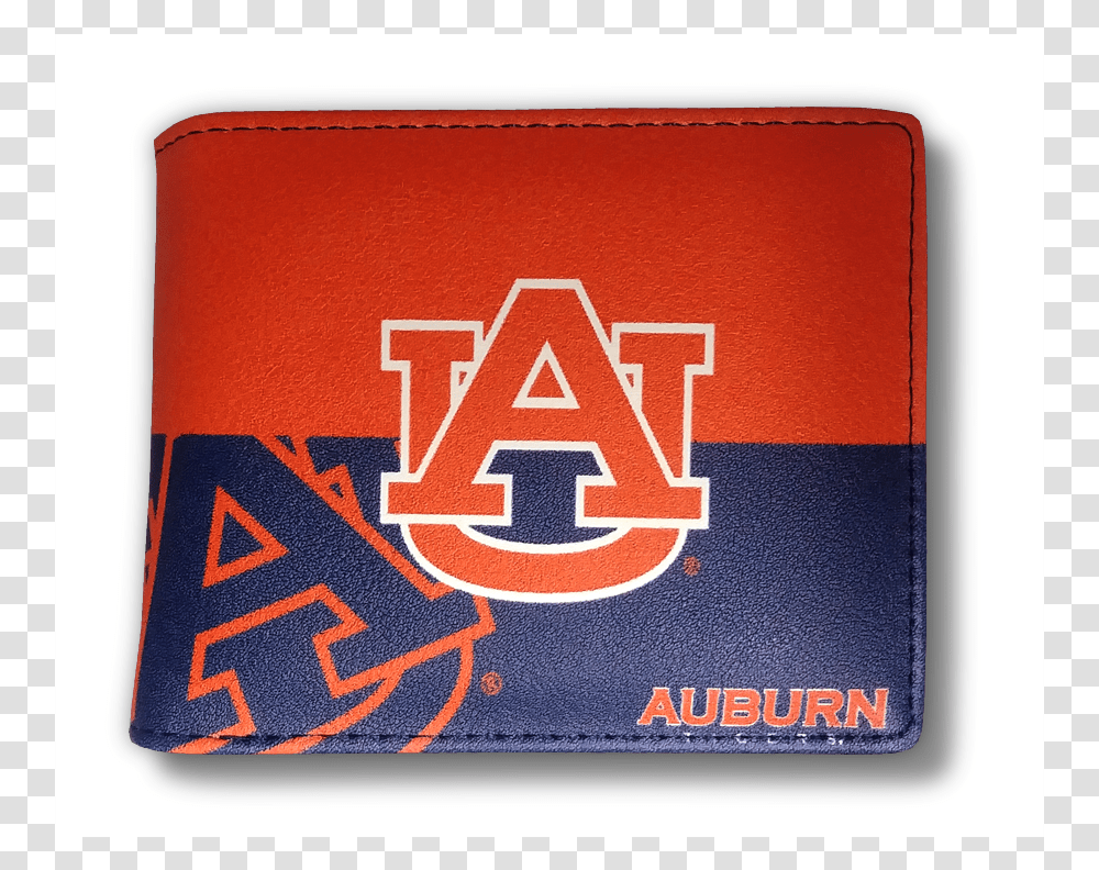 Auburn Bifold Wallet With Au Logo Wallet, Mat, Mousepad, First Aid Transparent Png