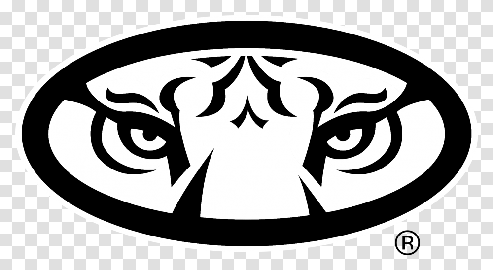 Auburn Tigers Logo, Stencil, Emblem, Meal Transparent Png