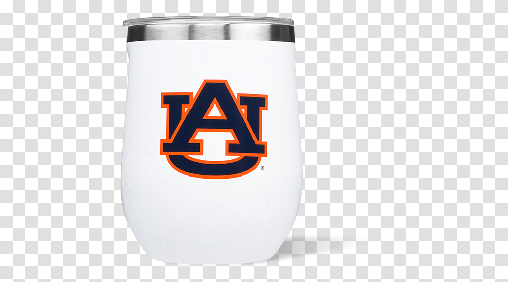Auburn University Stemless Cup Cylinder, Glass, Ketchup, Food, Beverage Transparent Png