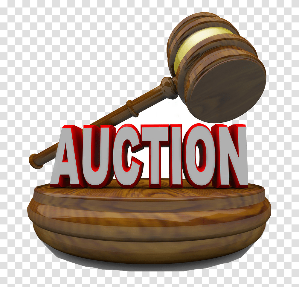 Auction Clipart Auctioneer, Tool, Hammer, Mallet Transparent Png