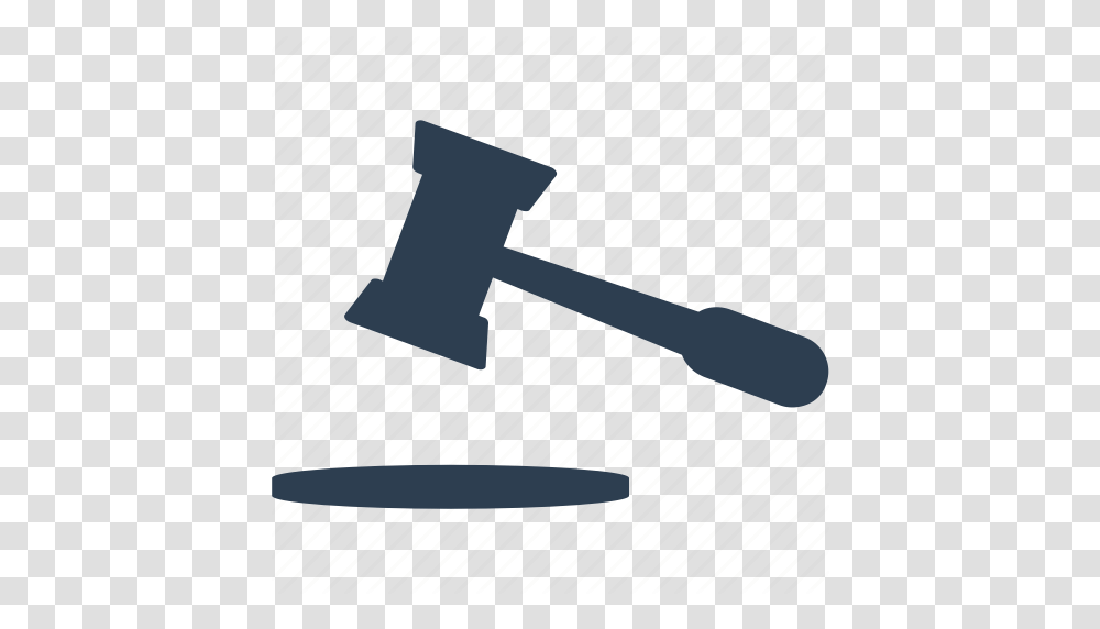 Auction Gavel Justice Law Icon, Tool, Axe, Hammer Transparent Png