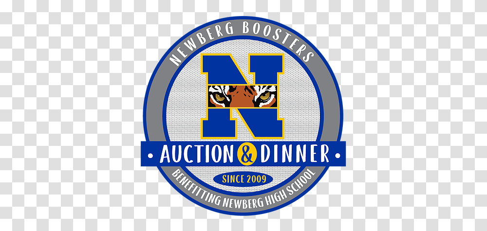 Auction Newbergboosters Emblem, Symbol, Logo, Trademark Transparent Png