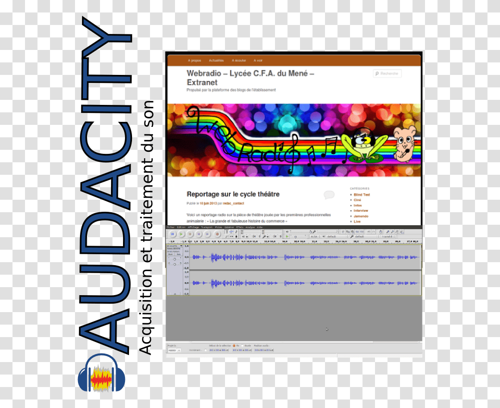 Audacity Download Audacity, File, Computer, Electronics, Webpage Transparent Png
