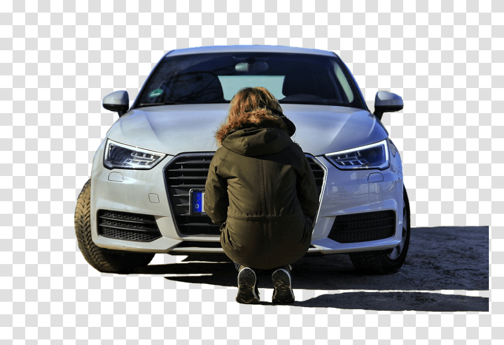 Audi 960, Car, Vehicle, Transportation, Person Transparent Png