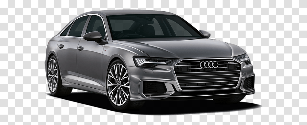 Audi A6 4d Grau, Car, Vehicle, Transportation, Automobile Transparent Png