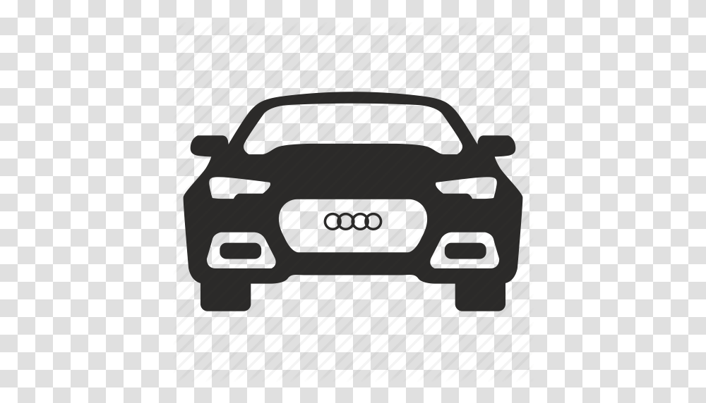 Audi Auto Car Front Model Sport View Icon, Bumper, Vehicle, Transportation, Sports Car Transparent Png