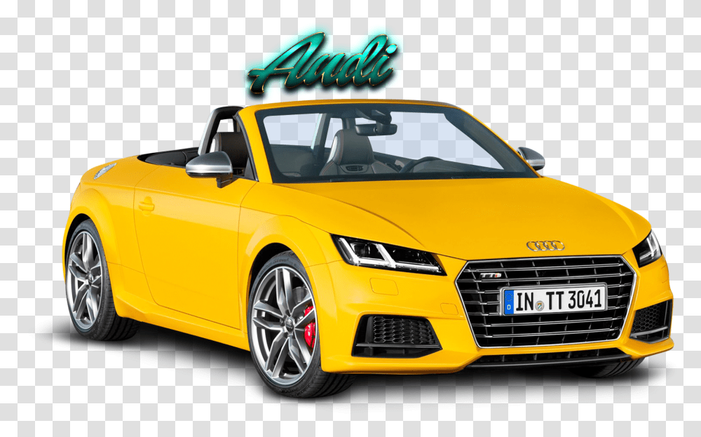 Audi Free Image Audi Tt Yellow Convertible, Car, Vehicle, Transportation, Sports Car Transparent Png