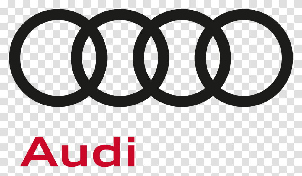 Audi Logo Black And White, Word, Trademark Transparent Png
