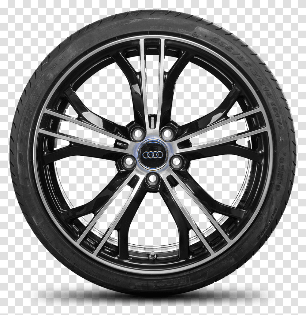 Audi R8 42 V8 Spyder 19 Inch Alloy Wheels Rim Summer 22 Audi Sport 5 V Spoke Star Design, Machine, Tire, Car Wheel Transparent Png